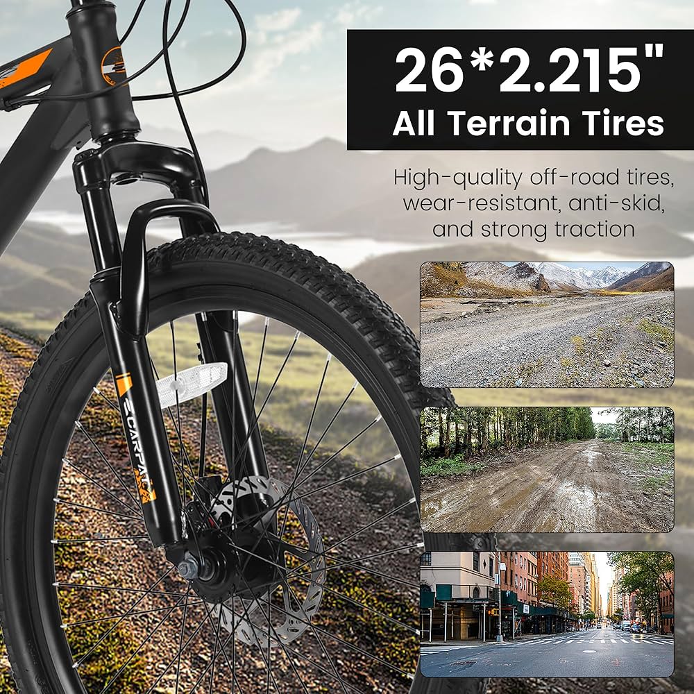 The Ennoy Professional×PPACO 26㎝ Amazon.com : Elecony Ecarpat 26 inch Mountain Bike for Men